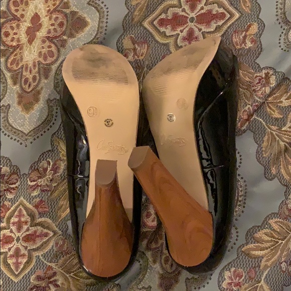 Black open toe heel - Picture 4 of 7